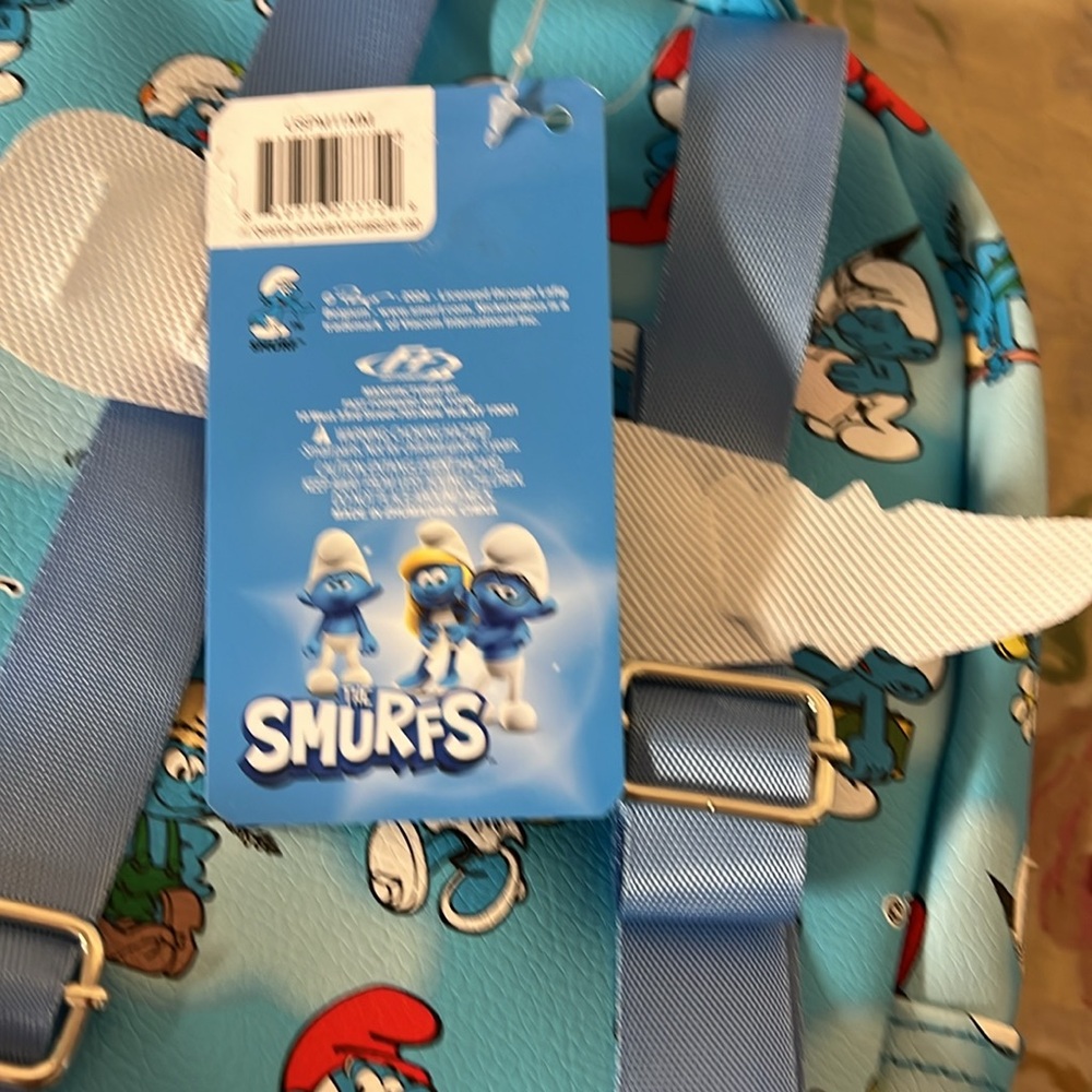 Smurfs Blue Backpack - Picture 6 of 7